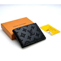 Title: Louis Vuitton Engraved Monogram Wallet Designer Luxury Wallet
