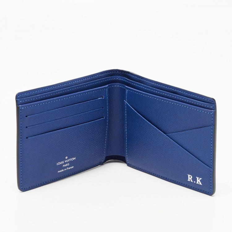 Title: Louis Vuitton Engraved Monogram Wallet Designer Luxury Wallet
