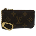 Louis Vuitton Key Pouch M62650 Monogram Canvas Coin Card Holder with Key Ring