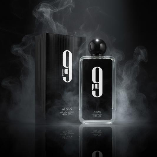 Afnan 9 PM Eau de Parfum for Men 3.4 oz / 100ml