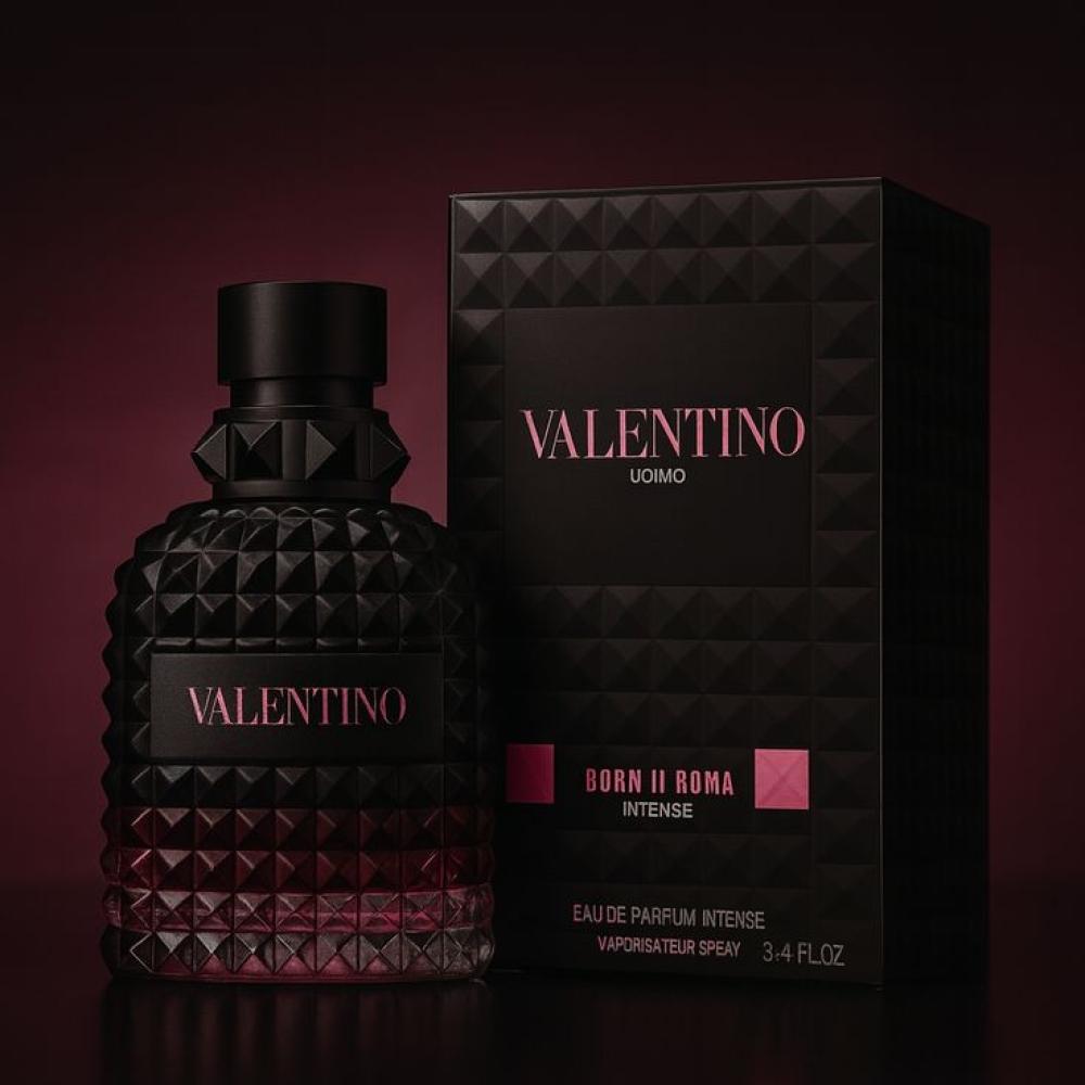 Valentino Uomo Born In Roma Intense Eau de Parfum Spray for Men, 3.4 100 ml